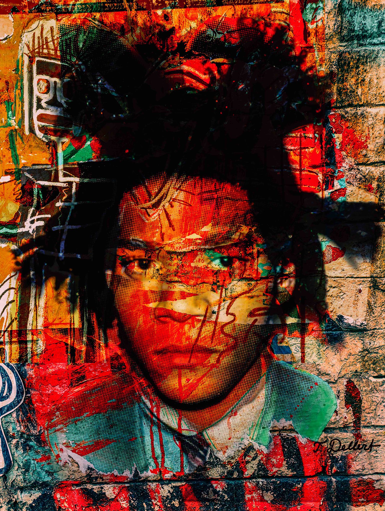 Small. Jean Michel Basquiat